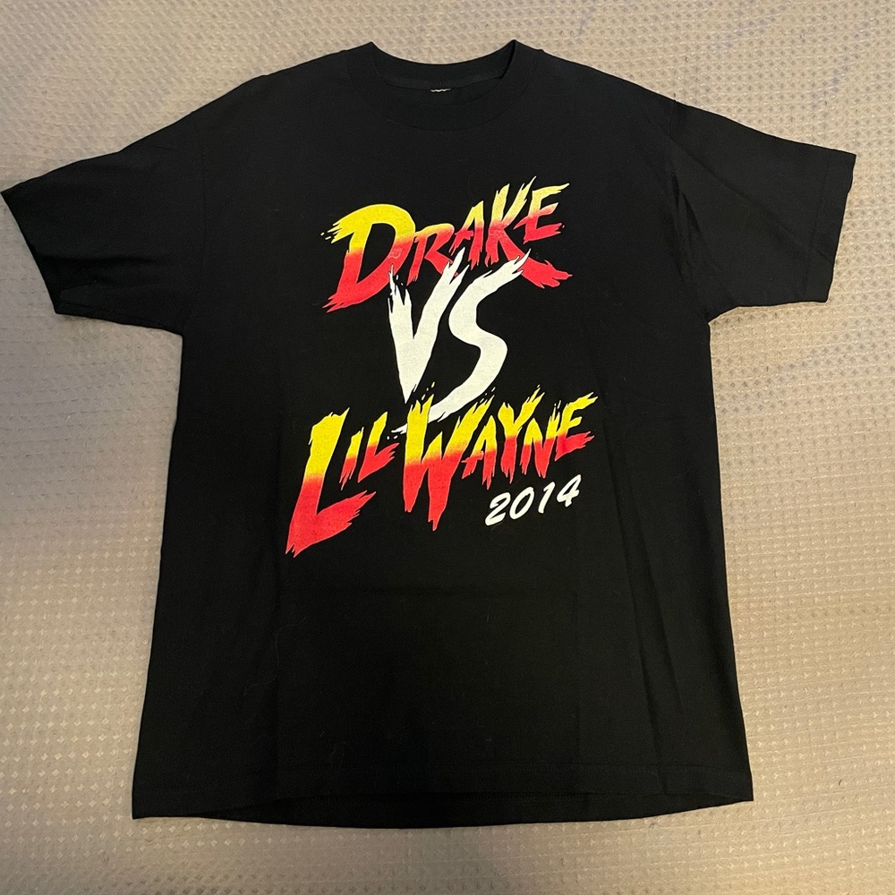 Drake Vs Lil Wayne Official Concert Vintage T shirt